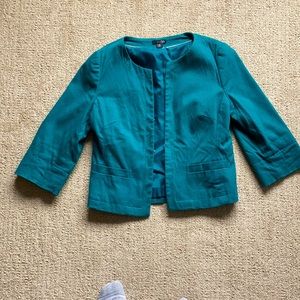 Teal blazer